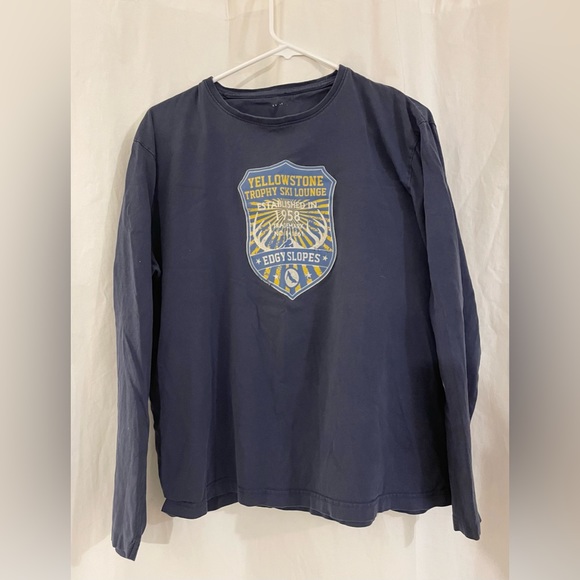 Yellowstone Ski Long Sleeve Tee - Picture 1 of 2